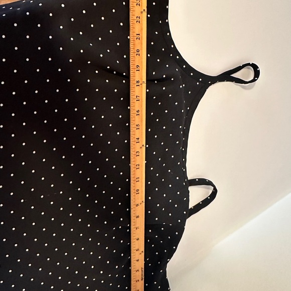 Blouse set. Cami is lined. Polka dots - Picture 4 of 8